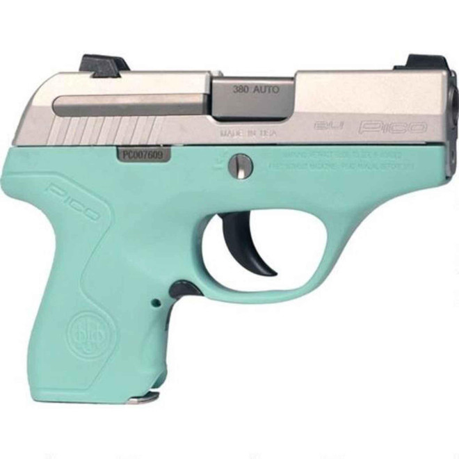 Beretta Pico .380 ACP 2.7" 6rd Adjustable Sights Robin Egg Blue