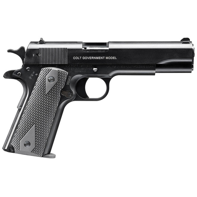 Walther Colt 1911 A1 Govt 22LR 5" Barrel Black 12 Round 1 Mag
