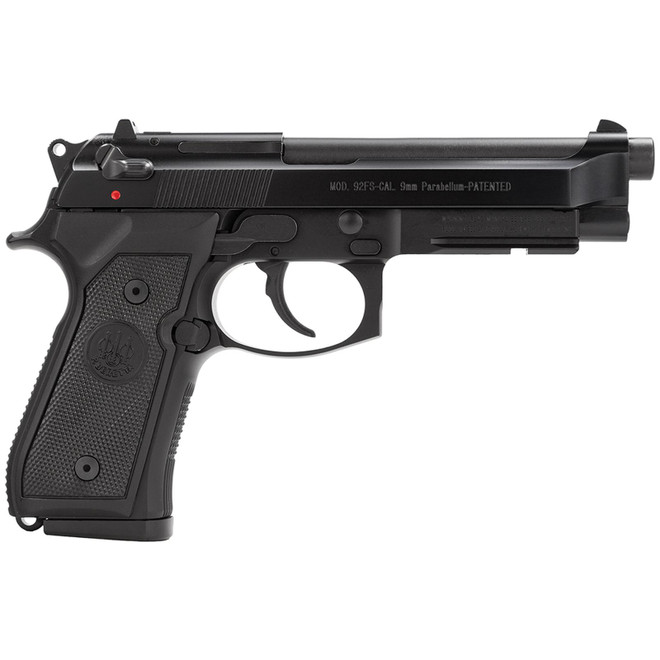 Beretta 92FS M9A1 9mm LTD 15+1 4.9" Black Synthetic Grip Black