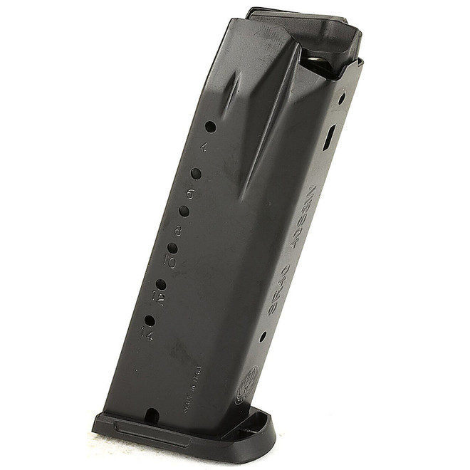 Ruger 90350 SR40/SR40C40 S&W 15 Round Steel Magazine