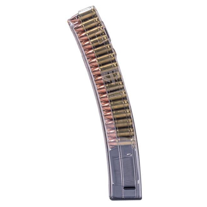 ETS Group HKMP530 HK MP5 9mm Luger 30 Round Polymer Clear Finish Magazine