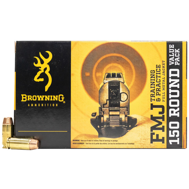 Browning FMJ Pistol Value Pack - 380 Auto 95gr #B191803805