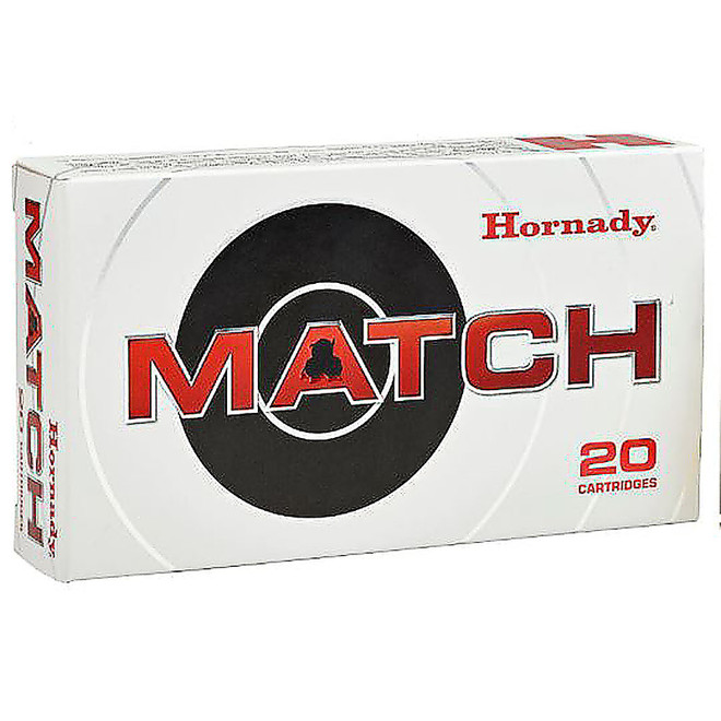 Hornady 80269 Match 223 Rem 73 gr Extremely Low Drag-Match 20 Bx/ 10 Cs