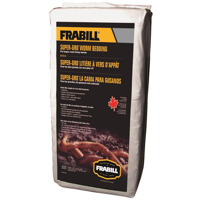 Frabill Super Gro Worm Bedding 4 Pound