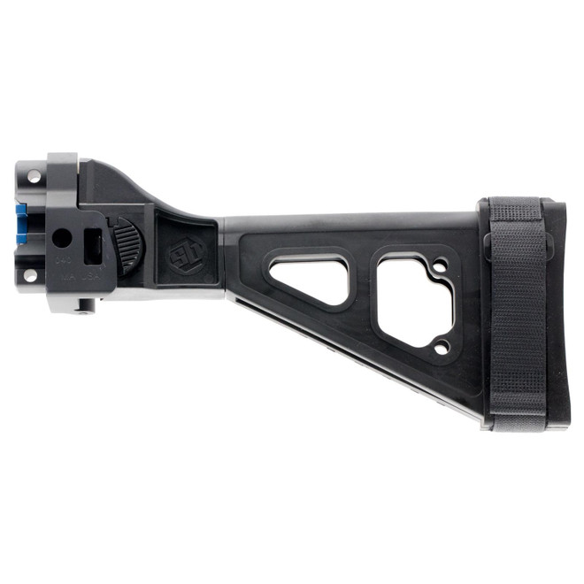 SB Tactical Side Folding Brace For MP5K Black SBT5KA-01