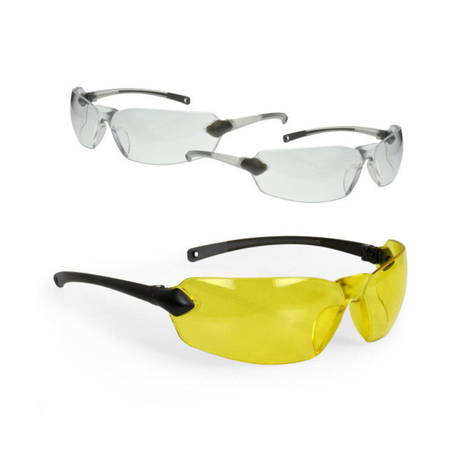 Radians Overlook Glasses Combo Pack - Clear, Amber