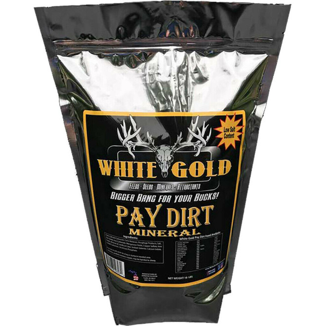 White Gold Pay Dirt Mineral 10 lbs.
