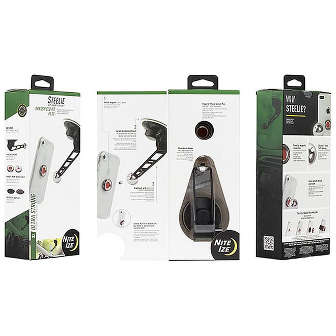 NITE IZE Steelie Windshield Kit Plus