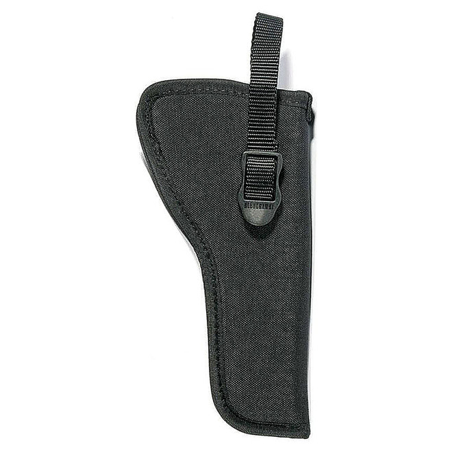 Blackhawk 73NH14BK-R Hip Holster With Retention Strap 6.75" Black RH
