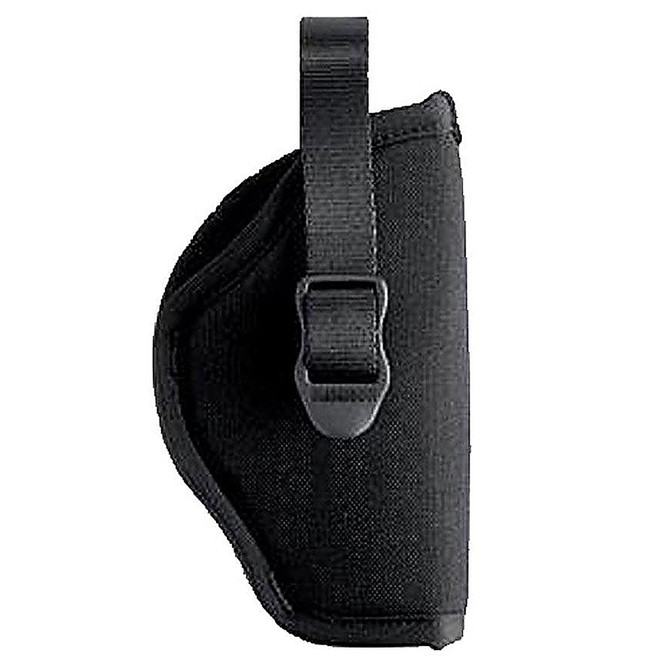 Blackhawk 73NH06BK-R Hip Holster With Retention Strap 3"-4" Med Auto RH