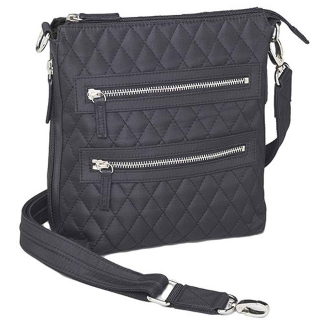 Gun Tote'n Mamas Quilted Microfiber Cross Body CC 10"x9.5"x3.5" GTM-QMF/20