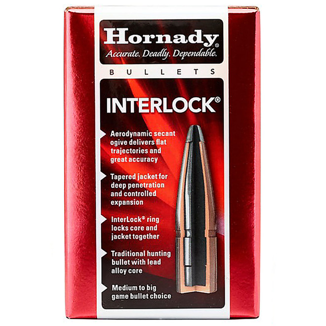 HORNADY 2825 7MM .284 139 GR BTSP INTERLOCK 100 CT.