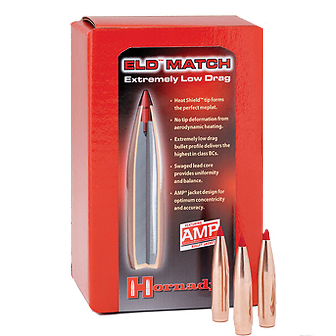 HORNADY 30731 30 CAL .308 208 GR ELD? MATCH 100 CT.