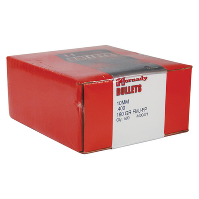 HORNADY 400471 10MM .400 180 GR FMJ-FP 500 CT.