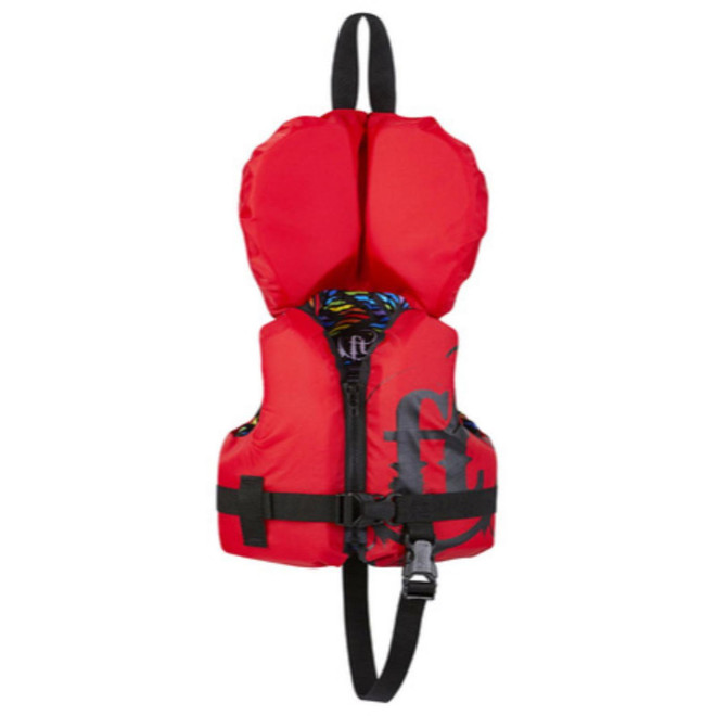 Full Throttle Infant Nylon Life Jacket Red