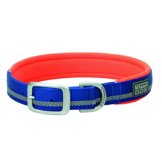 TERRAIN D.O.G. 07-0861-R12-19 1X19" Neoprene Lined Collar Dark Blue