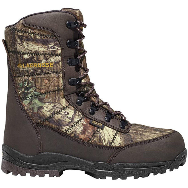 Lacrosse Men's Silencer 8" 800G Boots Mossy Oak 10
