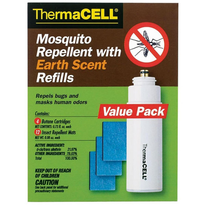 Thermacell Mosquito Repellent Earth Scent Refill Value Pack