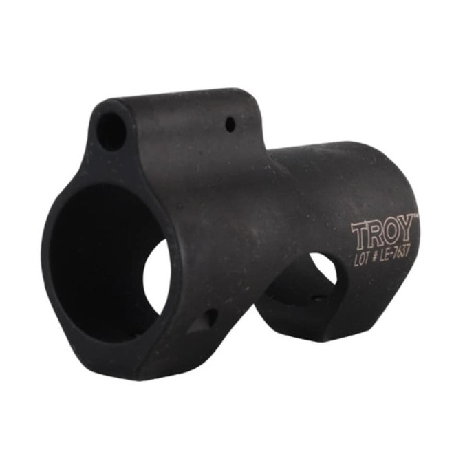 Troy 2" Extended Low Profile Gas Block AR-15, LR-308 Barrel Steel Matte
