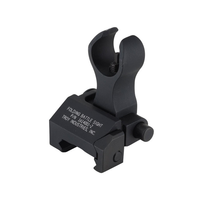 Troy Front Flip-Up Battle Sight HK-Style AR-15 Handguard Ht Aluminum Black