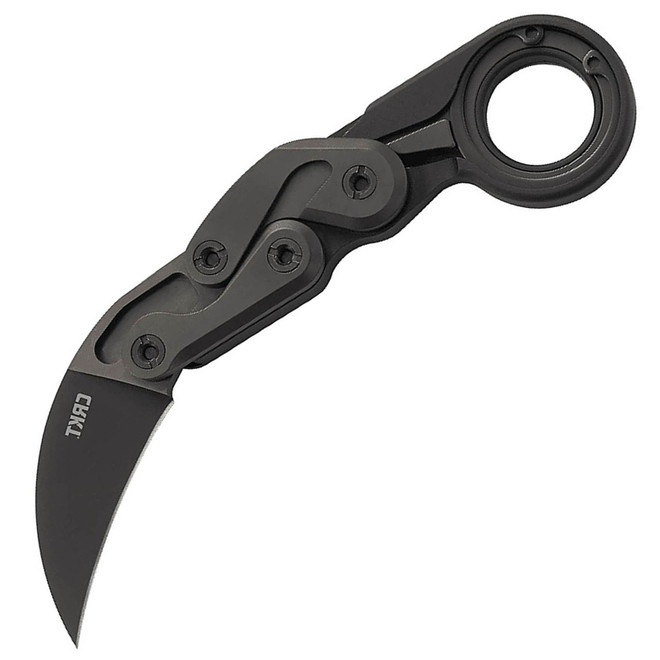 CRKT Provoke Folding Knife 2.41" Aluminum Handle Black