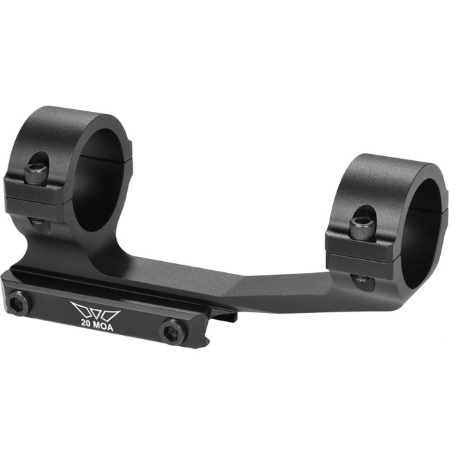Warne Vapor 1-Piece MSR Scope Mount Picatinny-Style with 1" Rings Matte