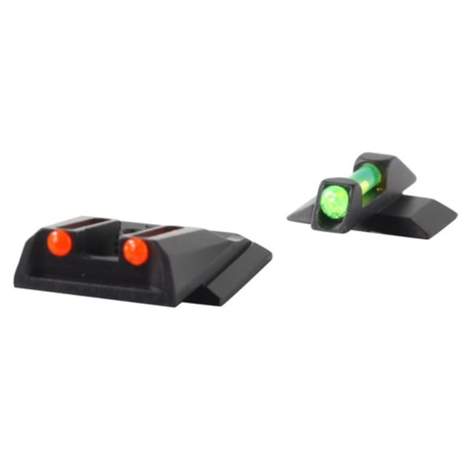 Williams Fire Sight Set Ruger LC9 FO Green Front, Red Rear Steel Blue