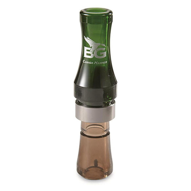 BUCK GARDNER CHPCG/S CANADA HAMMER POLY GOOSE CALL GREEN/SMOKE