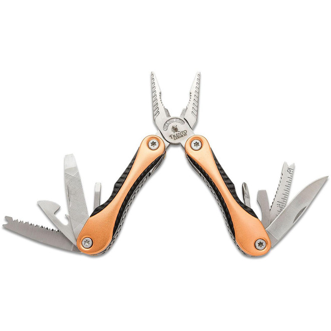 Trento Luxor Iii Multi-Tool With 13 Tools, 5.98" With Screwdriver Bit Kit