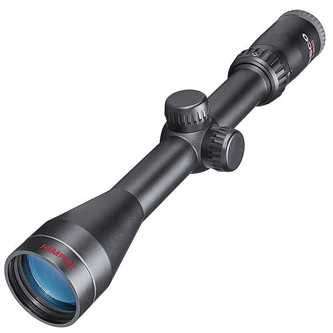 Tasco Rimfire Rifle Scope 3-9x40mm Black FC Rings Truplex Box 5L