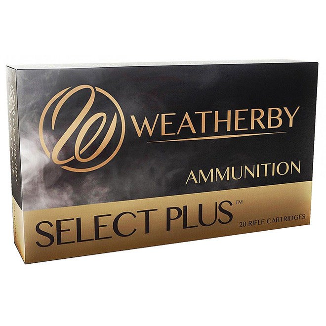 Weatherby Select Plus 224 Weatherby Magnum 55GR Hornady InterLock Spire Point Box of 20