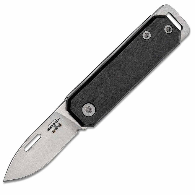 Bear And Son 109 Slip Joint Folder Black