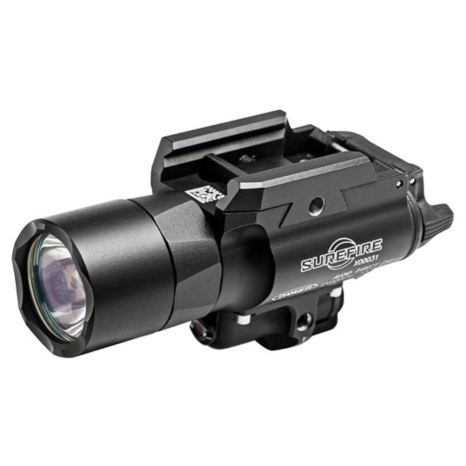 Surefire X400 Ultra Weapon Light LED with Green Laser, 2 CR123A Batteries