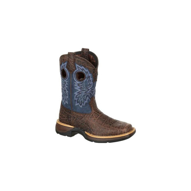 Durango DBT0209C Lil' Rebel Little Kids Faux Exotic Western Boots