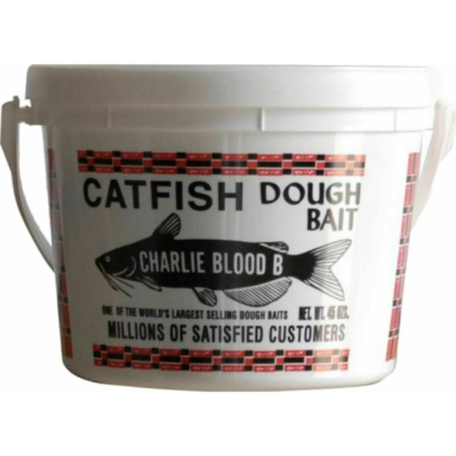 Catfish Charlie 45 oz. Type B Blood-Flavored Catfish Dough Bait