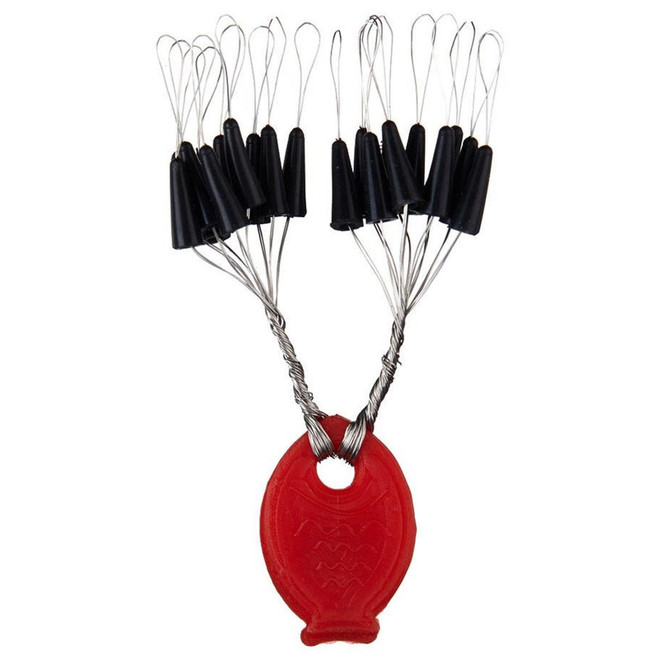 P-Line Punchin Peg M-L Black Cone Stoppers 20pk