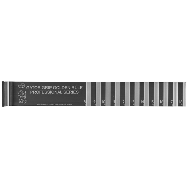 Gator Grip Professional Series Ruler 18"