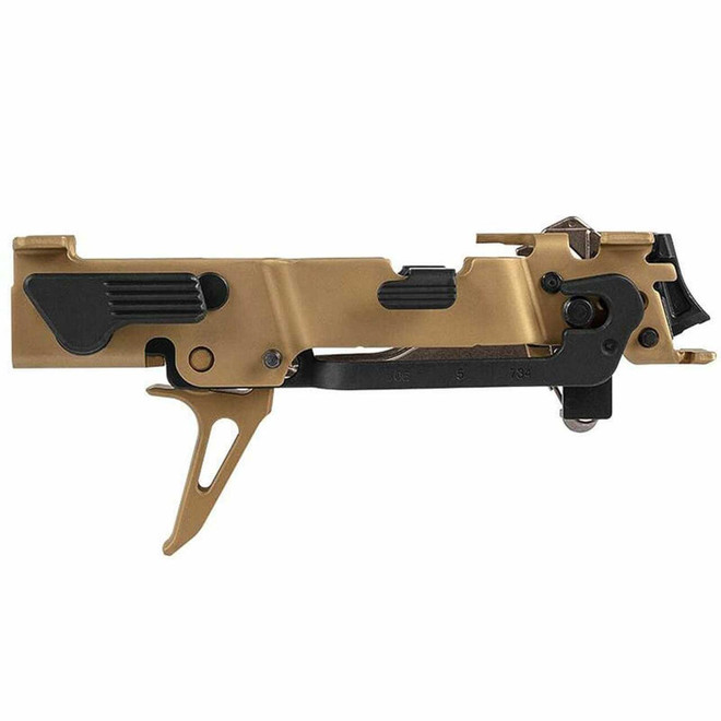 Sig 320 Custom Works Fire Control Unit Titanium Nitride Coated Skeletonized Trigger Gold
