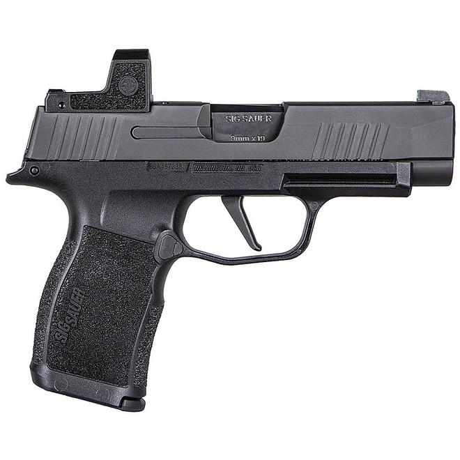 SIG Sauer P365 XL 9mm Semi Auto Pistol 3.7" Barrel 12 Rounds Tritium Night Sights with Romeo Zero 3 MOA Red Dot Polymer Frame Black