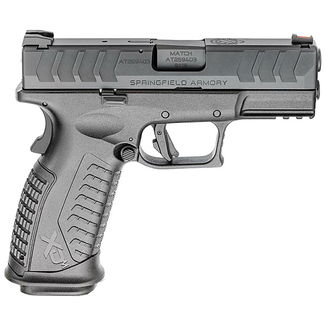 Springfield XDM Elite 3.8 9mm Black Pistol with Fiber Optic Front Sight