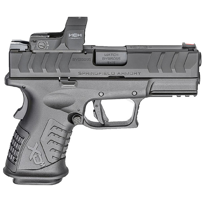 Springfield XDM Elite 3.8 OSP Compact 9mm Pistol with Hex Dragonfly Red Dot