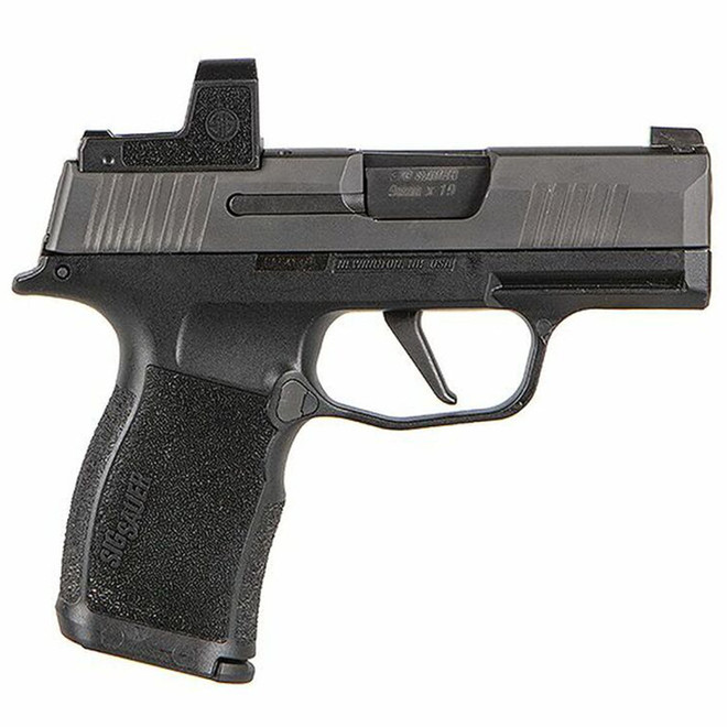 Sig Sauer P365X RomeoZero Micro-Compact 9mm Luger Semi Auto Pistol 3.1" Barrel 12 Rounds Romeo Zero Red Dot Polymer Frame Matte Black Finish