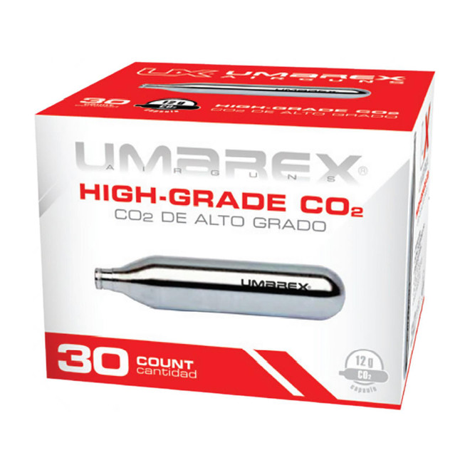 Umarex CO2 Cartridge 12 Gram Package of 30