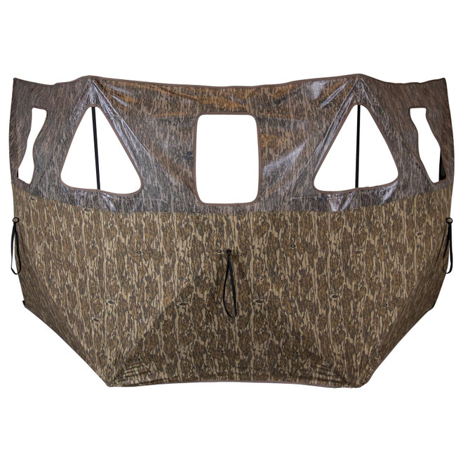 Primos Double Bull 3 Panel Stakeout Ground Blind Mossy Oak Bottomland