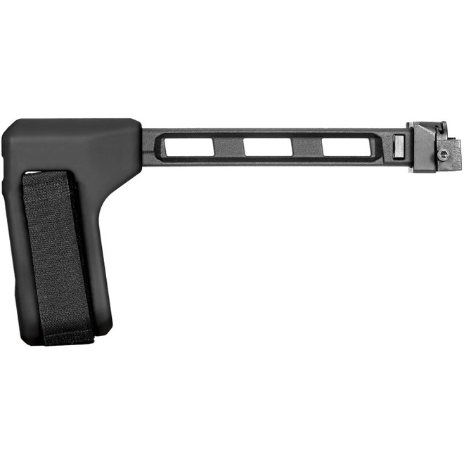 SB Tactical FS1913 Pistol Stabilizing Brace with Aluminum Strut Side Folding Sig MPX, MCX 1913 Rail Black