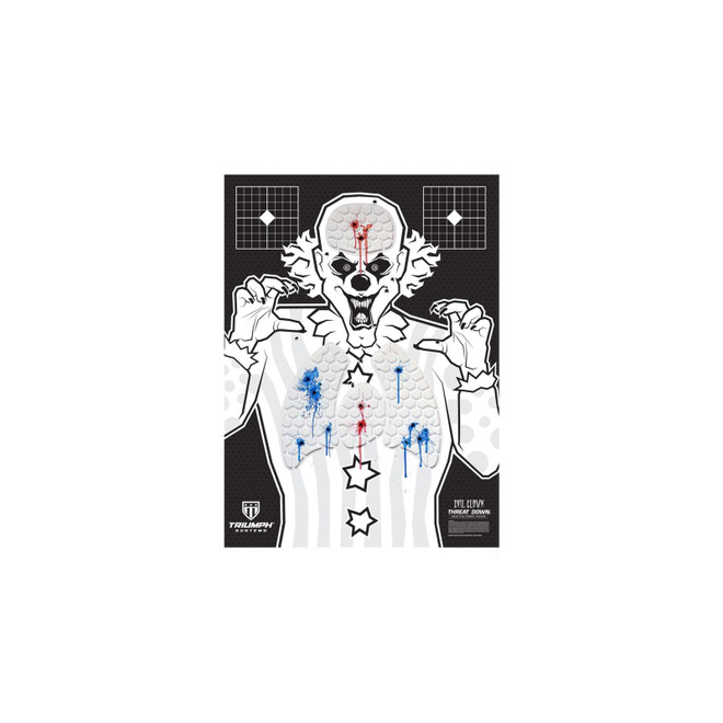 Triumph Systems Threat Down Bleeding Evil Clown Target
