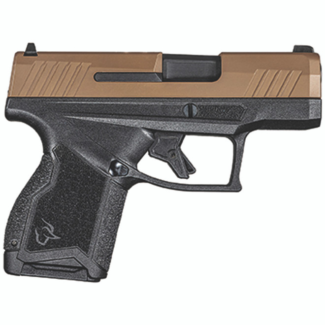Taurus GX4 9mm Micro Compact Pistol with Troy/Coyote Cerakote Slide