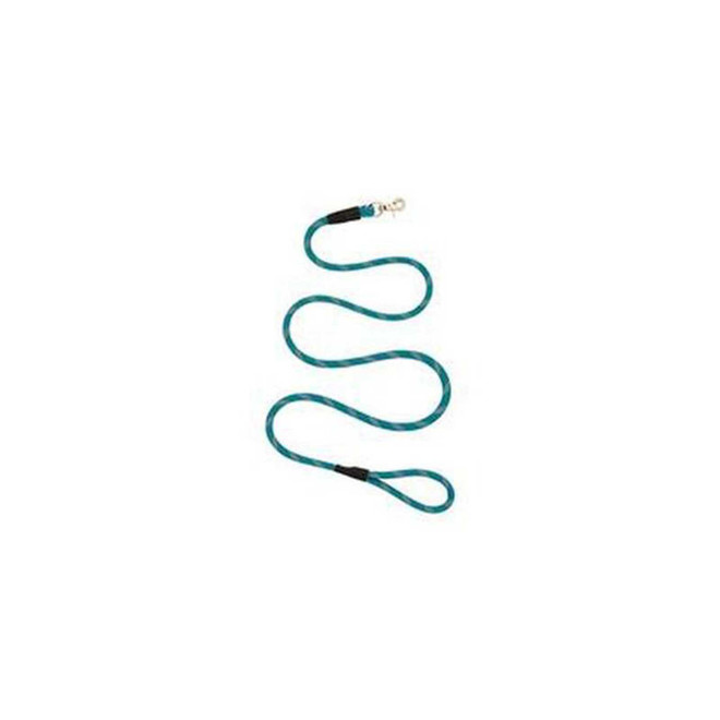 Terrain D.O.G. Rope Dog Leash, 1/2" x4', Blue/Grey