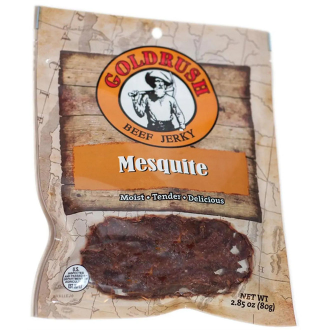 Gold Rush Premium Jerky 2.85 Oz. (Mesquite)