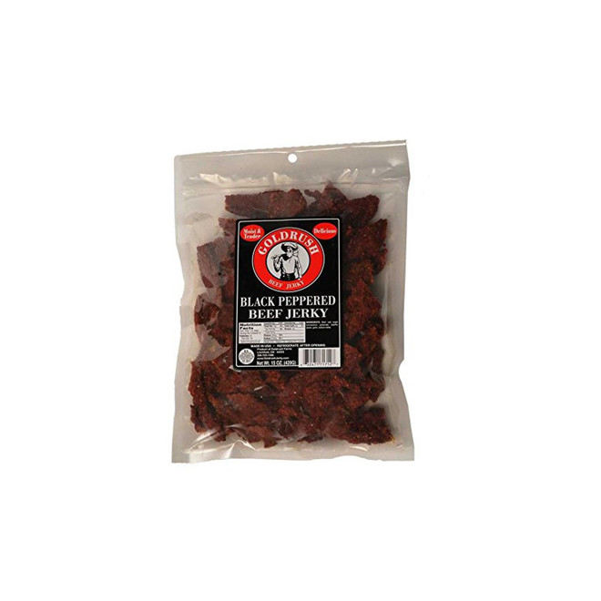 Gold Rush Premium Jerky 15 Oz. (Black Peppered)